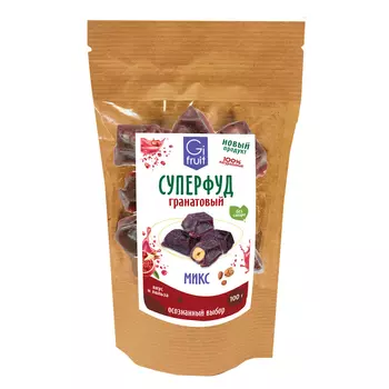Суперфуд Gifruit гранатово-ореховый микс, 100 г