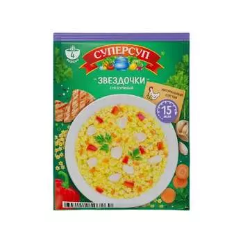 Суперсуп Русский Продукт Куриный "Звездочки", 70 г