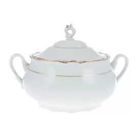 Супница 2300 мл Thun1794 декор отводка золото