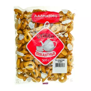 Сушка Далматово с сыром 500 г