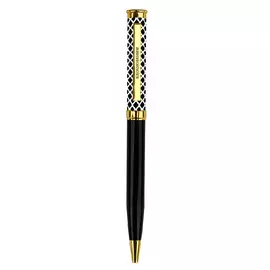 Сувенирная шариковая ручка Be Happy "Black and Gold. Вдохновения!"