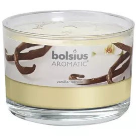 Свеча ароматическая Bolsius в банке Ваниль 6.3х9 см