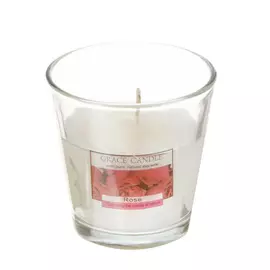 Свеча ароматическая Sunford 6.5x6.5см роза