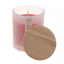 Свеча ароматическая Sunford в стакане матов 7.4x8cm виноград