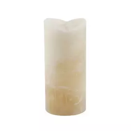 Свеча ароматическая Sunford ваниль кремовый 6.8х15см