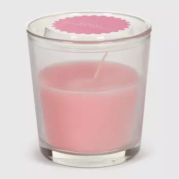 Свеча ароматическая в стекле Home Interiors роза
