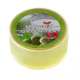 Свеча Бартек в гильзе зелен.чай пуддинг 40 гр