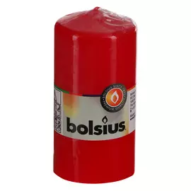 Свеча Bolsius 100/50 мм красная