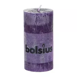 Свеча Bolsius 100/50 rustic фиолетовая