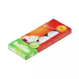 Свеча Bolsius 10 шт белый (103630308300)