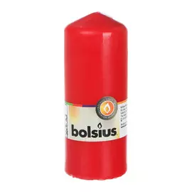 Свеча Bolsius 150/60 красный