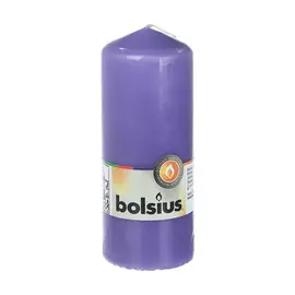 Свеча Bolsius 15х6 см ультрафиолет