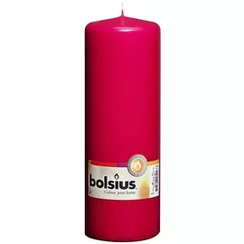 Свеча Bolsius 20х7 см фуксия