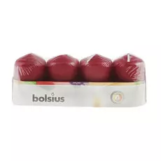 Свеча Bolsius 40/60 цвет бордовый