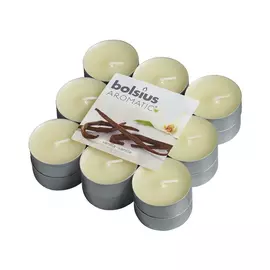 Свеча Bolsius чайная ваниль 18 шт
