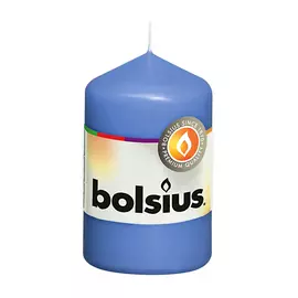 Свеча Bolsius Moccolo 8x5 васильковая