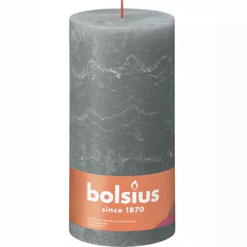 Свеча Bolsius Rustic 20х10 см Shine эвкалипт