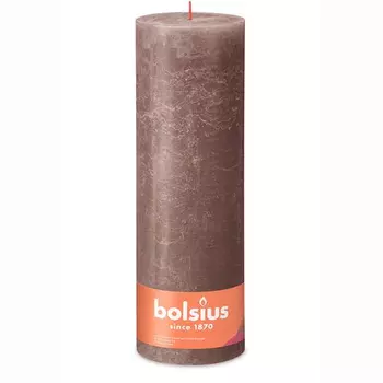 Свеча Bolsius Rustic 30х10 см Shine