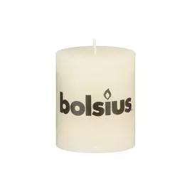 Свеча Bolsius rustic 80/68 айвори