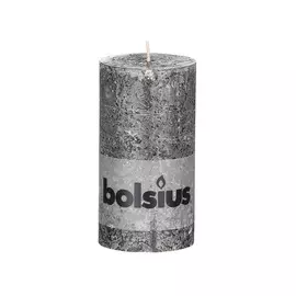 Свеча Bolsius Rustic антрацит