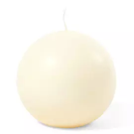 Свеча Bolsius рустик шар 7,6 см shine масляно-желтая