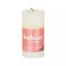 Свеча Bolsius shine 10х5 см жемчужная