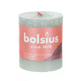 Свеча Bolsius shine 8х6,8 см зеленая