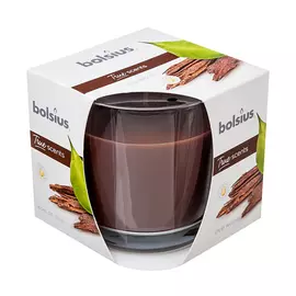 Свеча Bolsius в стакане агаровое дерево 9,5х9,5 см