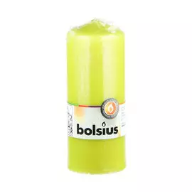 Свеча декоративная Bolsius 15х6 см лайм