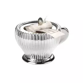 Свеча декоративная Carmani caffe белая 8х6х5 см