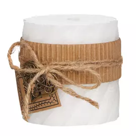 Свеча декоративная Decostar 7.5х7.5см белая