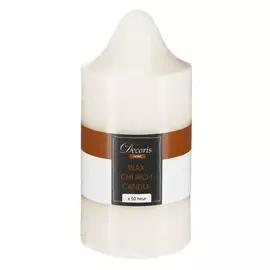 Свеча декоративная Kaemingk 15см слоновая кость