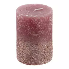 Свеча декоративная с блестками Kaemingk 7х10см