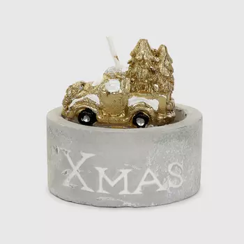 Свеча Mercury NY машина золотая 4,8х6,7 см в ассортименте