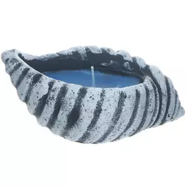 Свеча Mercury ocean в подсвечнике 16х11х6 см