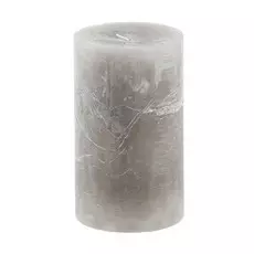 Свеча серая Sunford Без аромата 8,7х15см