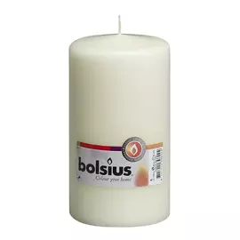Свеча-столбик Bolsius 15x8 слоновая кость