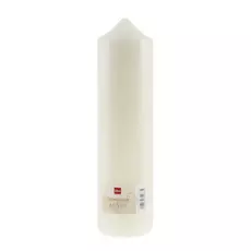Свеча столбик Bolsius сhurch 300/ 80мм бежевая