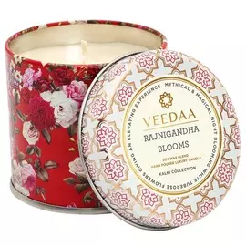 Свеча в жестяной банке Veedaa Rajnigandha Blooms (8906136681859)