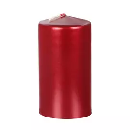 Свеча Wenzel glanzmetallic рубин 130х70мм