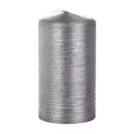 Свеча Wenzel rustikana темно-серая 150х80мм