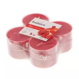 Свечи ароматические Bolsius 8шт гранат