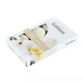 Свечи Bolsius ароматические 6шт ваниль
