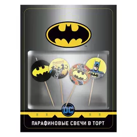 Свечи для торта ND Play Batman 4 шт