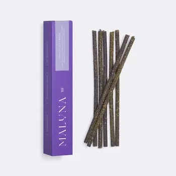 Свечи магические MALUNA фиолетовые шалфей 7 шт