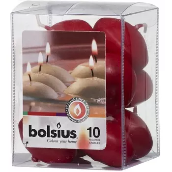 Свечи плавающие Bolsius 10 шт