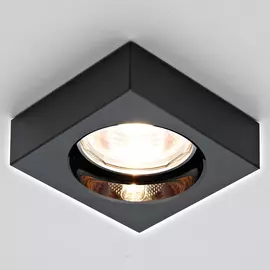 Светильник Ambrella light d9171 bk mr16 h25 d80 mm