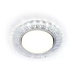 Светильник Ambrella Light G224 cl/fr прозрачный/матовый gx53
