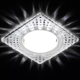 Светильник Ambrella light g231 cl/ch gx53+3wled white