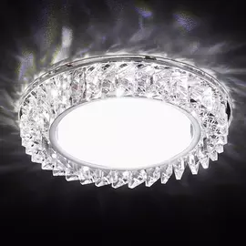 Светильник Ambrella light g255 ch gx53+3wled white